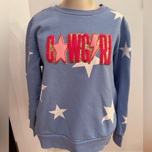 Judith March cowgirl sweatshirt with stars